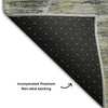 Piper Looms Mayfield Diamond AMF767 Gray Machine Washable Area Rug Backing Image