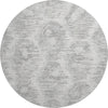 Piper Looms Mayfield Diamond AMF767 Ivory Machine Washable Area Rug Round Main Image