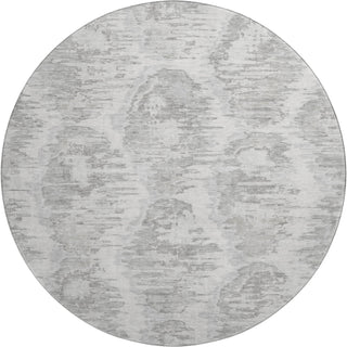 Piper Looms Mayfield Diamond AMF767 Ivory Machine Washable Area Rug Round Main Image