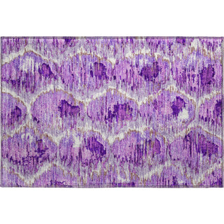 Piper Looms Mayfield Diamond AMF767 Lavender Machine Washable Area Rug Scatter Main Image