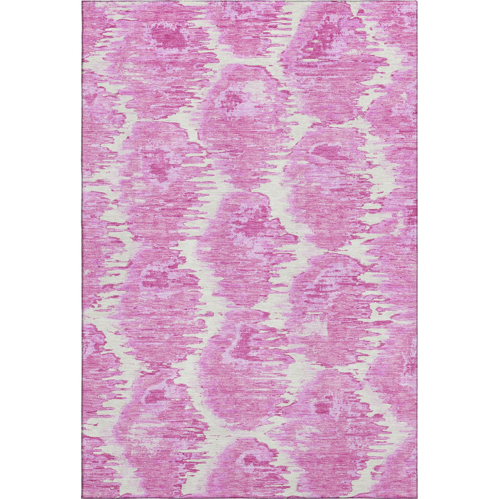 Piper Looms Mayfield Diamond AMF767 Pink Machine Washable Area Rug main image