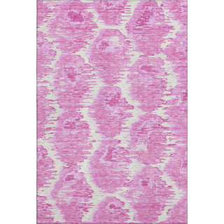 Piper Looms Mayfield Diamond AMF767 Pink Machine Washable Area Rug main image