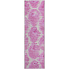 Piper Looms Mayfield Diamond AMF767 Pink Machine Washable Area Rug Runner Main Image