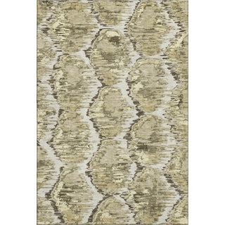 Piper Looms Mayfield Diamond AMF767 Taupe Machine Washable Area Rug main image