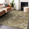 Piper Looms Mayfield Diamond AMF768 Beige Machine Washable Area Rug Lifestyle Image Feature