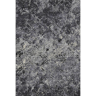 Piper Looms Mayfield Diamond AMF768 Black Machine Washable Area Rug main image