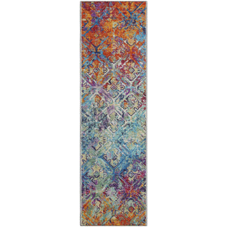 Piper Looms Mayfield Diamond AMF768 Copper Machine Washable Area Rug Runner Main Image