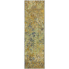 Piper Looms Mayfield Diamond AMF768 Gold Machine Washable Area Rug Runner Main Image
