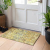Piper Looms Mayfield Diamond AMF768 Gold Machine Washable Area Rug Scatter Lifestyle Image Feature