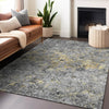 Piper Looms Mayfield Diamond AMF768 Gray Machine Washable Area Rug Lifestyle Image Feature
