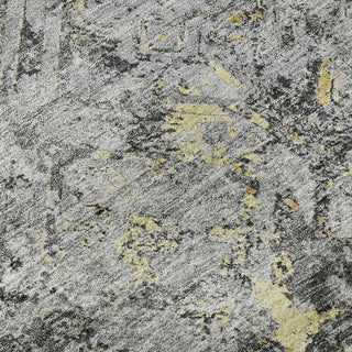 Piper Looms Mayfield Diamond AMF768 Gray Machine Washable Area Rug Swatch Image