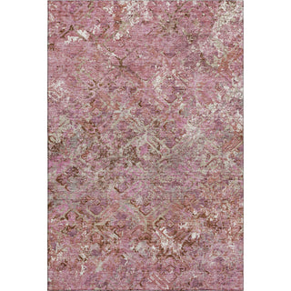 Piper Looms Mayfield Diamond AMF768 Pink Machine Washable Area Rug main image