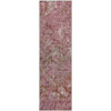Piper Looms Mayfield Diamond AMF768 Pink Machine Washable Area Rug Runner Main Image