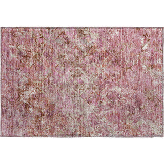 Piper Looms Mayfield Diamond AMF768 Pink Machine Washable Area Rug Scatter Main Image