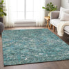 Piper Looms Mayfield Diamond AMF768 Sage Machine Washable Area Rug Lifestyle Image Feature