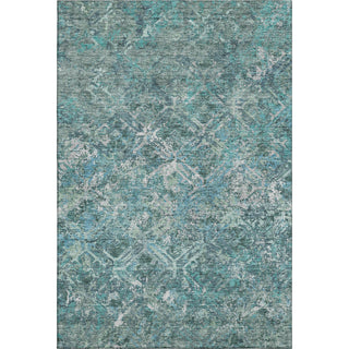 Piper Looms Mayfield Diamond AMF768 Sage Machine Washable Area Rug main image