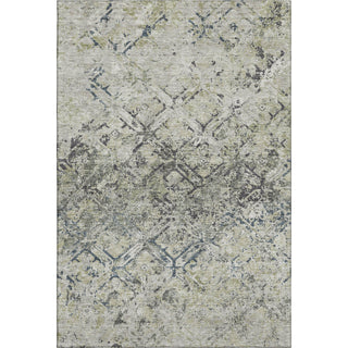 Piper Looms Mayfield Diamond AMF768 Silver Machine Washable Area Rug main image