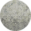 Piper Looms Mayfield Diamond AMF768 Silver Machine Washable Area Rug Round Main Image