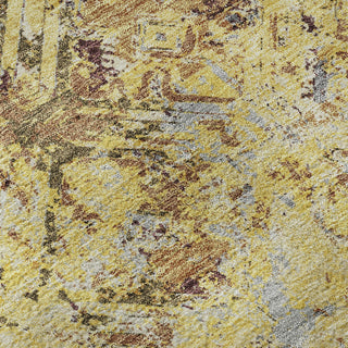 Piper Looms Mayfield Diamond AMF768 Wheat Machine Washable Area Rug Swatch Image