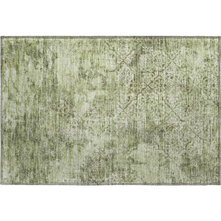Piper Looms Mayfield Lattice AMF769 Aloe Machine Washable Area Rug Scatter Main Image