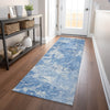 Piper Looms Mayfield Lattice AMF769 Blue Machine Washable Area Rug Runner Lifestyle Image Feature