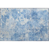 Piper Looms Mayfield Lattice AMF769 Blue Machine Washable Area Rug Scatter Main Image
