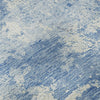 Piper Looms Mayfield Lattice AMF769 Blue Machine Washable Area Rug Swatch Image