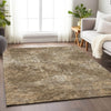 Piper Looms Mayfield Lattice AMF769 Brown Machine Washable Area Rug Lifestyle Image Feature