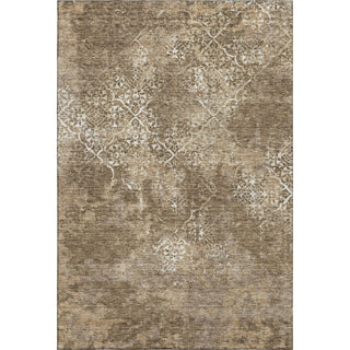 Piper Looms Mayfield Lattice AMF769 Brown Machine Washable Area Rug main image