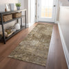 Piper Looms Mayfield Lattice AMF769 Brown Machine Washable Area Rug Runner Lifestyle Image Feature