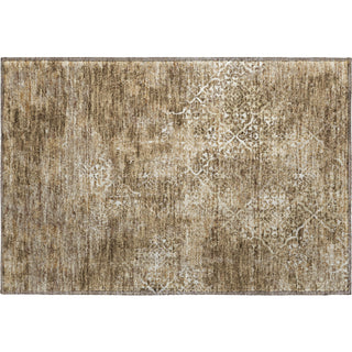 Piper Looms Mayfield Lattice AMF769 Brown Machine Washable Area Rug Scatter Main Image