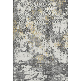 Piper Looms Mayfield Lattice AMF769 Charcoal Machine Washable Area Rug main image