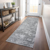 Piper Looms Mayfield Lattice AMF769 Gray Machine Washable Area Rug Runner Lifestyle Image Feature