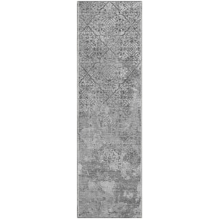 Piper Looms Mayfield Lattice AMF769 Gray Machine Washable Area Rug Runner Main Image