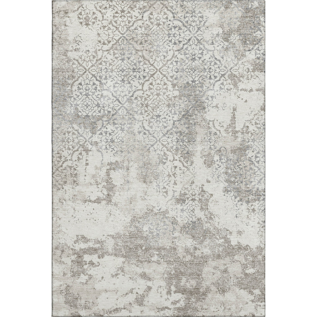 Piper Looms Mayfield Lattice AMF769 Ivory Machine Washable Area Rug main image