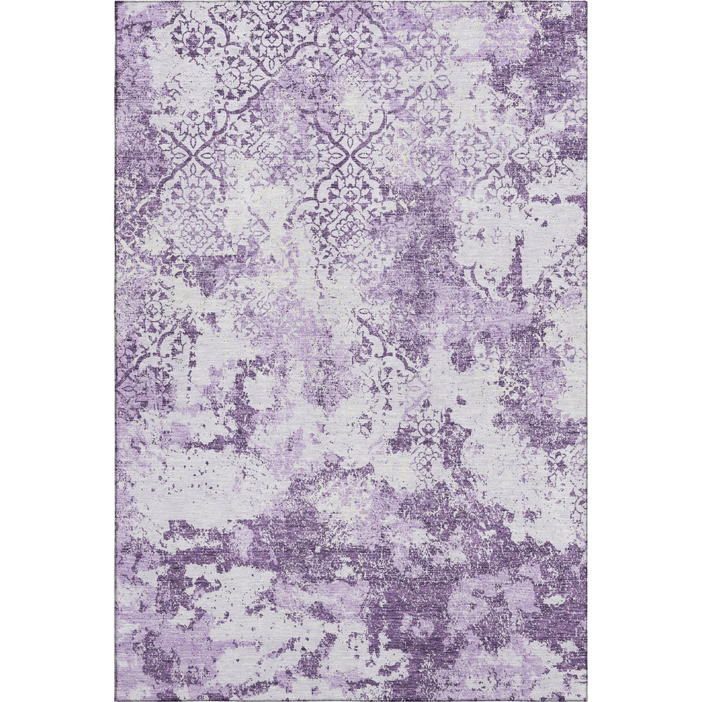 Piper Looms Mayfield Lattice AMF769 Lavender Machine Washable Area Rug main image