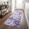 Piper Looms Mayfield Lattice AMF769 Lavender Machine Washable Area Rug Runner Lifestyle Image Feature