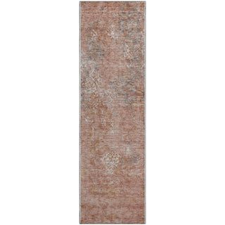 Piper Looms Mayfield Lattice AMF769 Salmon Machine Washable Area Rug Runner Main Image