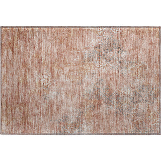Piper Looms Mayfield Lattice AMF769 Salmon Machine Washable Area Rug Scatter Main Image