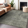 Piper Looms Mayfield Lattice AMF769 Taupe Machine Washable Area Rug Lifestyle Image Feature