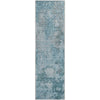 Piper Looms Mayfield Lattice AMF769 Teal Machine Washable Area Rug Runner Main Image