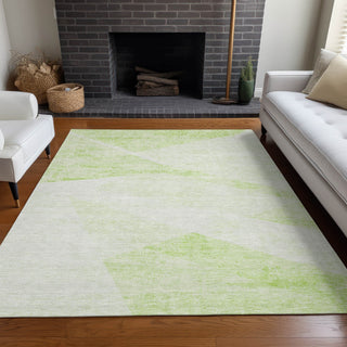 Piper Looms Mayfield Modern AMF770 Aloe Machine Washable Area Rug Lifestyle Image Feature