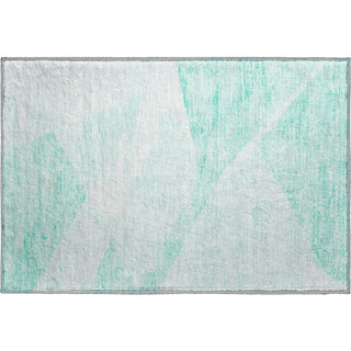 Piper Looms Mayfield Modern AMF770 Aqua Machine Washable Area Rug Scatter Main Image