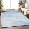 Piper Looms Mayfield Modern AMF770 Denim Machine Washable Area Rug Lifestyle Image Feature