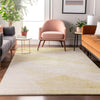 Piper Looms Mayfield Modern AMF770 Gold Machine Washable Area Rug Lifestyle Image Feature