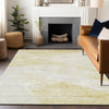 Piper Looms Mayfield Modern AMF770 Gold Machine Washable Area Rug Lifestyle Image Feature
