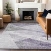Piper Looms Mayfield Modern AMF770 Purple Machine Washable Area Rug Lifestyle Image Feature