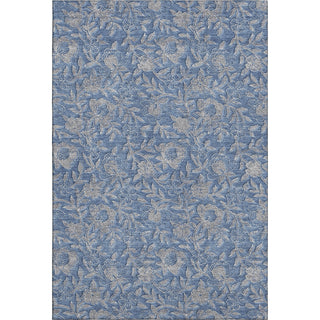 Piper Looms Mayfield Floral AMF771 Denim Machine Washable Area Rug main image