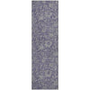 Piper Looms Mayfield Floral AMF771 Eggplant Machine Washable Area Rug Runner Main Image