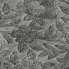 Piper Looms Mayfield Floral AMF771 Gray Machine Washable Area Rug Swatch Image
